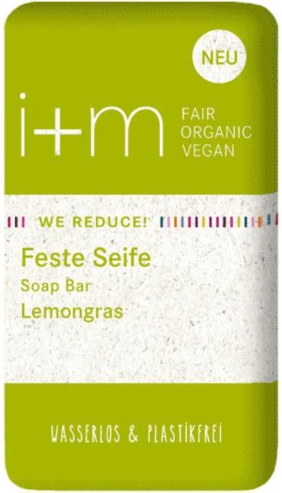 Produktbild i+m Naturkosmetik Feste Seife Lemongras (Handpeeling)