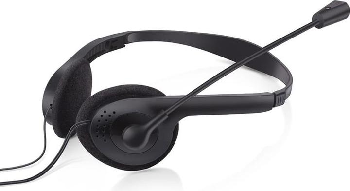 Immagine prodotto Omega FIS1020 Cuffie cablate Head-band Ufficio/Centro chiamate Nero (Cablato, USB-A)