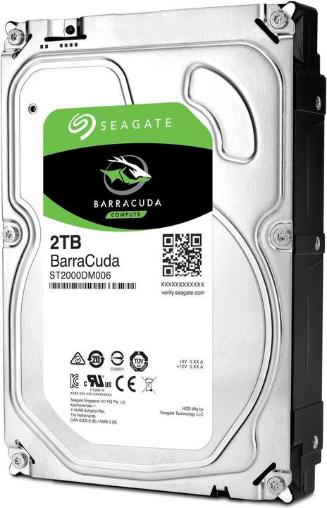 Actual product image Seagate BarraCuda (2 TB, 3.5", CMR)