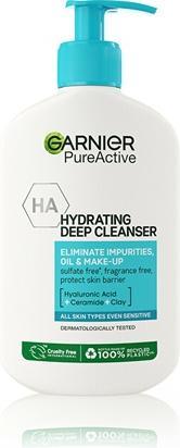 Garnier Pure Active Hydrating Deep Cleanser - Cleansing Gel - 250ml (Gel, 250 ml)