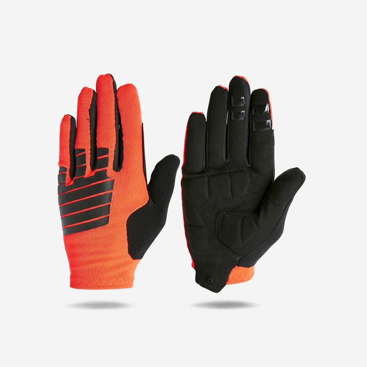Image du produit Rockrider Gants de vélo MTB Explore 500 rouge/noir (XL)