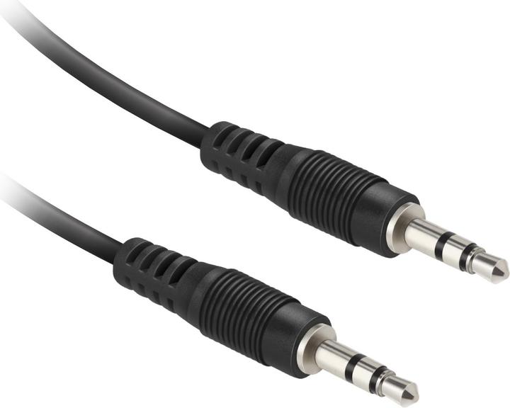Immagine prodotto Ekon Cavo audio con un jack maschio-maschio da 3,5 mm (1 m, Connettore da 3,5 mm (AUX))