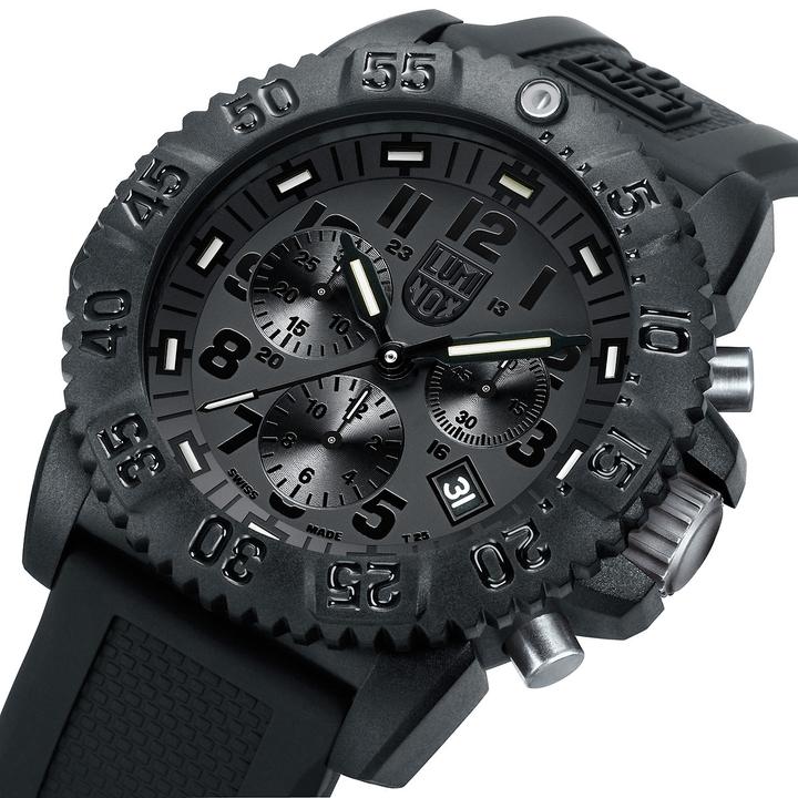 Actual product image Luminox XS.3081.BO.F Colormark Chronograph 3080 Series 44mm 200M (Chronograph)
