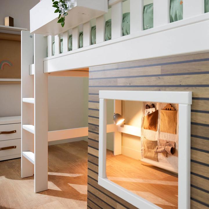 Image du produit Lifetime Kidsrooms Edition limitée Lit d'enfant mi-hauteur 2023 + caisse de suspension