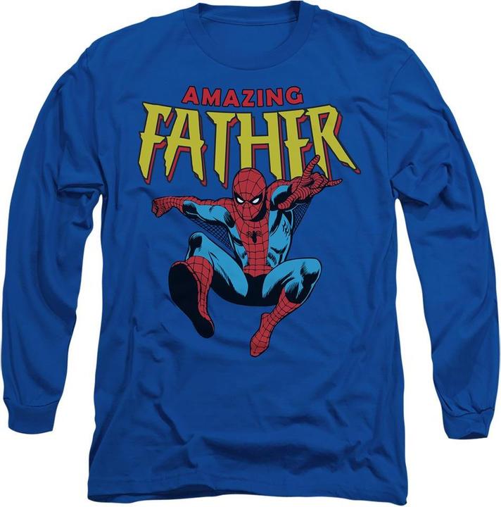 Spiderman Amazing Dad TShirt Vatertag (S)
