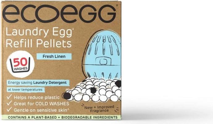 Actual product image Ecoegg Waschei Refill Fresh Linen (50 Washing cycles, Pearls)