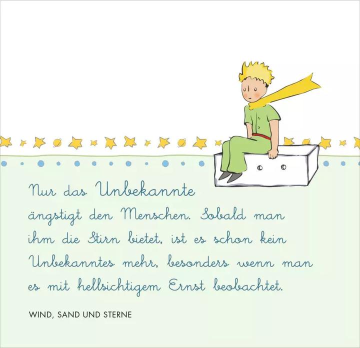 Image du produit Aufsteller Spiral Wünsche kleine Prinz (Allemand, Antoine de Saint Exupéry, 2023)