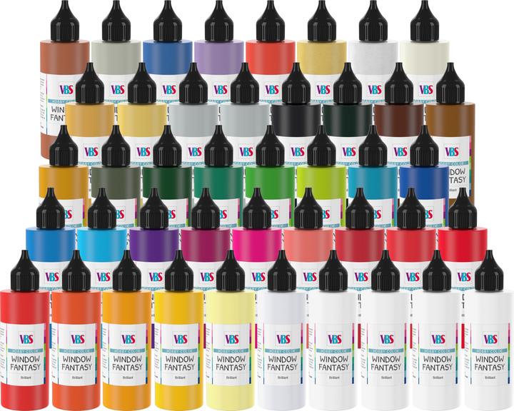Immagine prodotto VBS Fantasia della finestra, 85 ml (Rame glitterato, 85 ml)