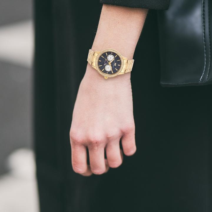 Image du produit Multifonctions Amidala en acier inoxydable or jaune - 34078 (Montre analogique, 38 mm)
