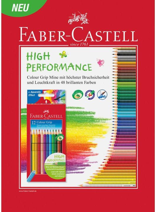 Actual product image Faber-Castell colour grip (Multicolor, 36 x)