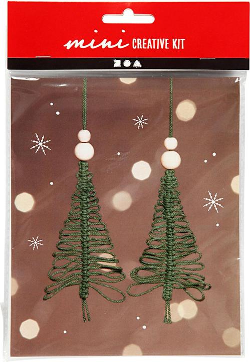 Actual product image Creativ Company Tinkering set mini fir tree 2 pieces