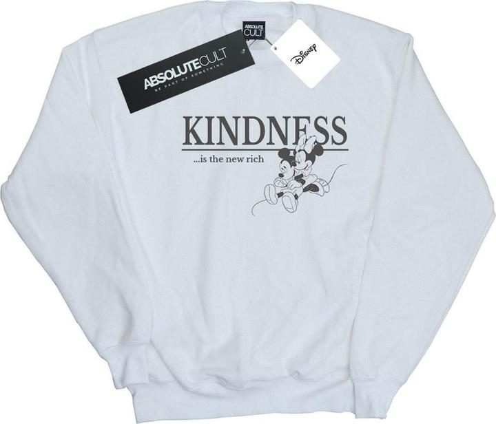 Actual product image Disney Mens Minnie Mouse Kindness Is Rich Sweatshirt (L)