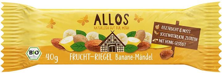 Image du produit Allos Tranches de fruits bio banane-amande 40 g (1 pcs, 40 g)