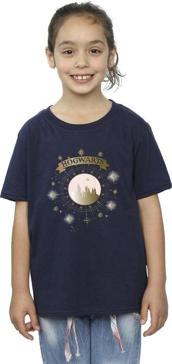 Actual product image Girls Hogwarts Yule Ball Cotton T-Shirt (128)