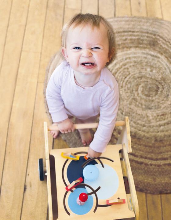 Actual product image small foot baby walker