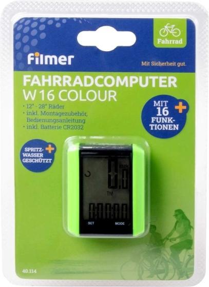 Filmer Fahrradcomputer W 16 Colour