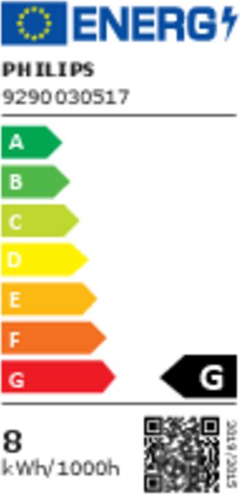 Energy Label Philips Hue White BT (E27, 7 W, 550 lm, 1 x, G)