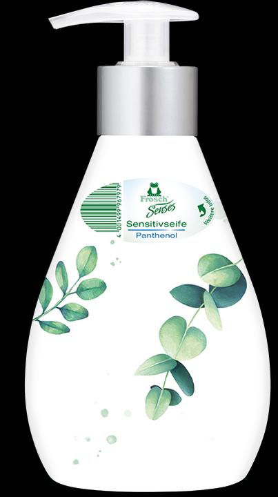 Actual product image Frosch Senses Panthenol Sensitive Soap 300ml (Liquid soap, 300 ml)