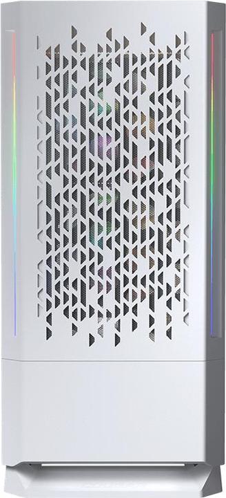 Image du produit Cougar Case MX430 Air RGB Blanc, Midi Tower, PC, Blanc, ATX, micro ATX, Mini-ITX, Gaming, HDD, Performance (ATX)