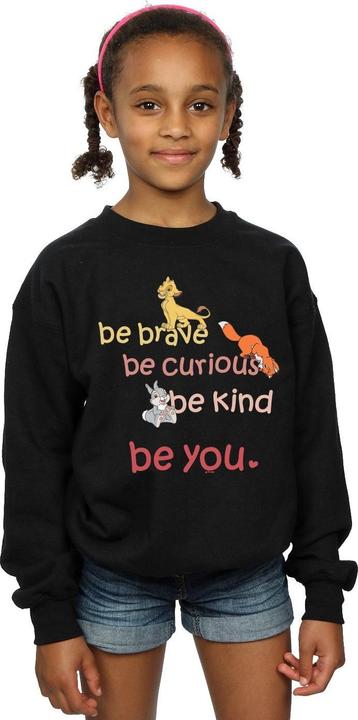 Image du produit Disney - Sweat BE BRAVE BE CURIOUS - Fille (128)