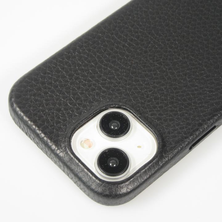 Actual product image PhoneLook Cover Fully grained luxury calfskin with metal buttons and MagSafe (Apple iPhone 14)