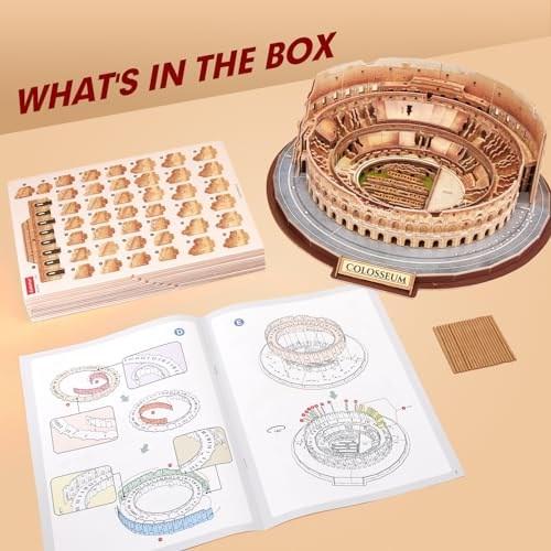 Image du produit Dante Puzzle 3D Rome Colisée 163el MC279H Cubique amusant (163 pièces)