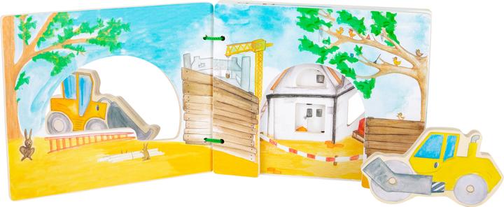Produktbild small foot Bilderbuch Baustelle (Deutsch)