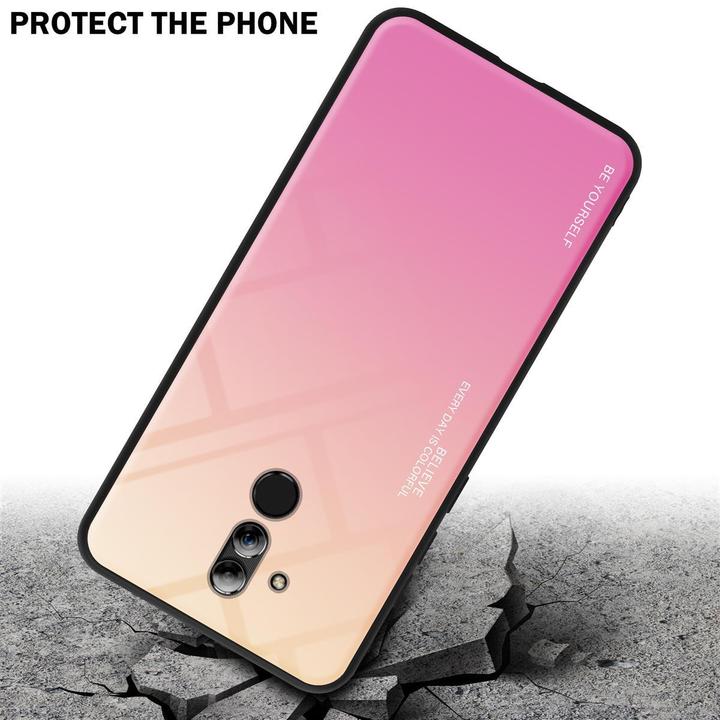 Actual product image Cadorabo TPU 2 colors glass cover (Mate 20 Lite)