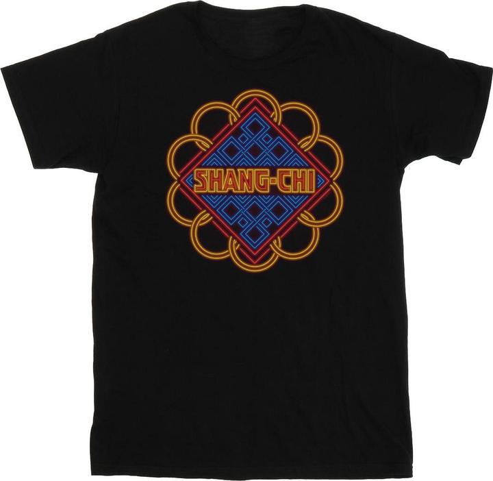 Produktbild ShangChi And The Legend Of The Ten Rings Neon Ring Logo TShirt (M)