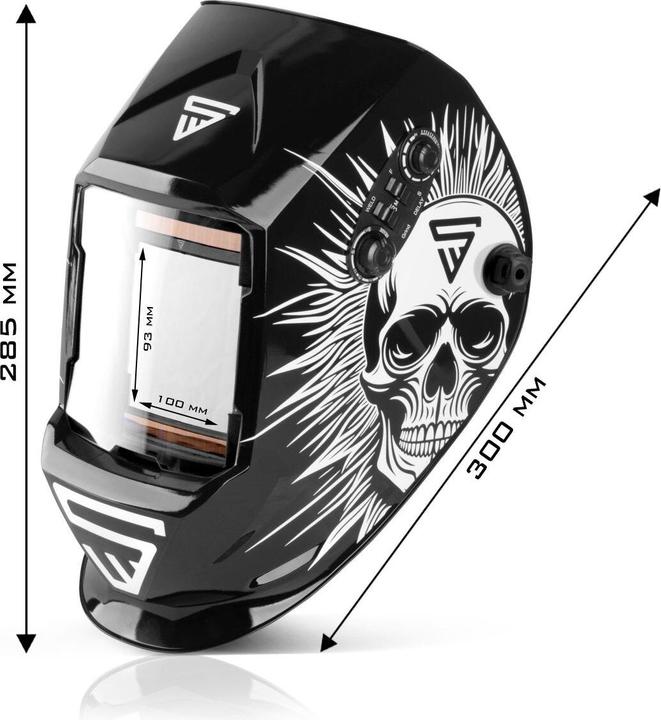 Image du produit Stahlwerk Casque de soudure automatique ST-990 SE "Special Edition Skull" Real Colour