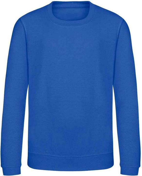 Actual product image Awdis Just Hoods Childrens/Kids Plain Crew Neck Sweatshirt (116)