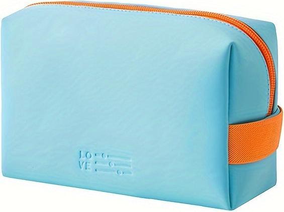 Only-Bags.Store „Love“ Muster Kosmetiktasche, wasserdichte einfache Make-up-Organizer-Tasche, tragbare