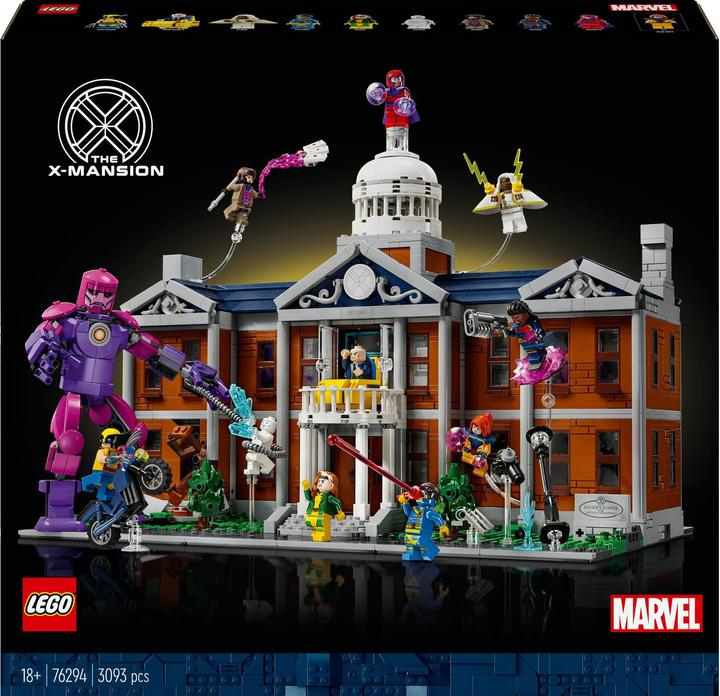 Image du produit LEGO X-Men: X-Mansion (76294, LEGO difficiles à trouver, LEGO Marvel)