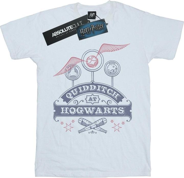 Produktbild Quidditch At Hogwarts Boyfriend Fit TShirt (M)