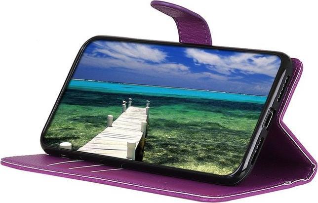Actual product image MU Classic Litchi Leather Bookcover Series (Sony Xperia 10 VI)