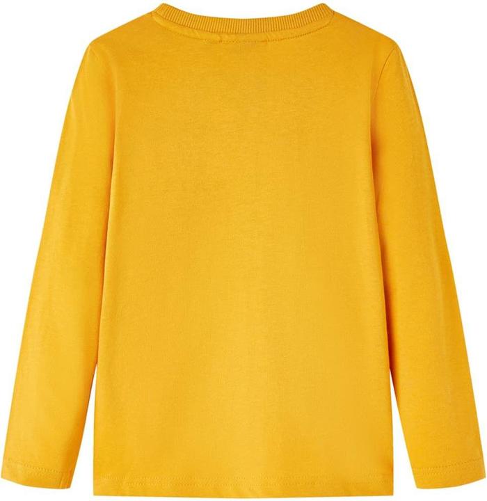 Produktbild VidaXL Kinder-Langarmshirt Ocker 92,Material: 100 % Baumwolle,Farbe (92)