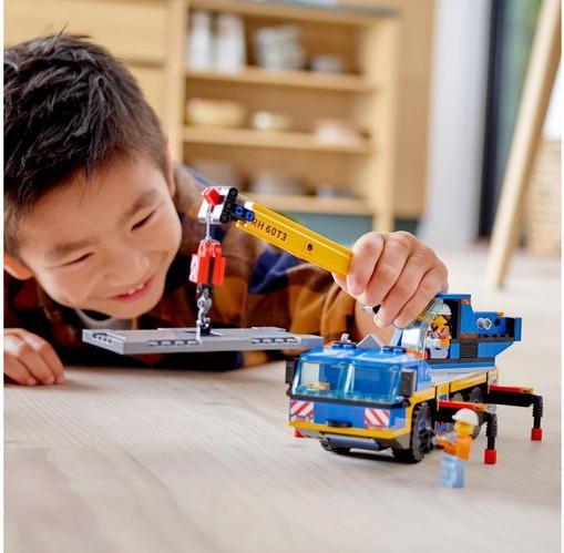 Immagine prodotto LEGO Gru fuoristrada (60324, LEGO City)