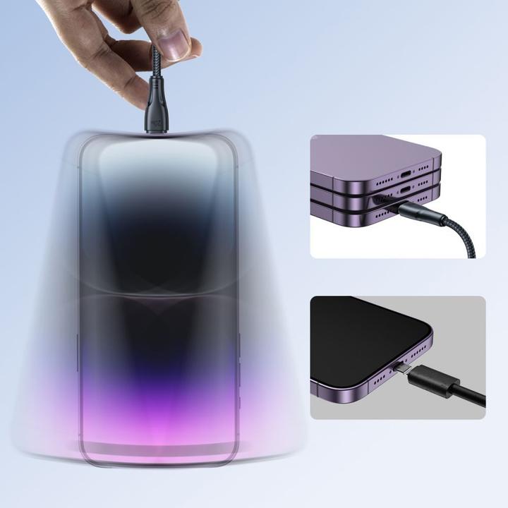 Actual product image Joyroom USB type C - Lightning (0.25 m, USB 2.0)