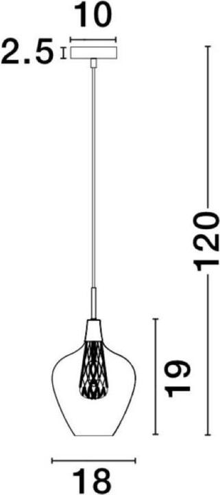 Actual product image Nova Luce Filo (G9)