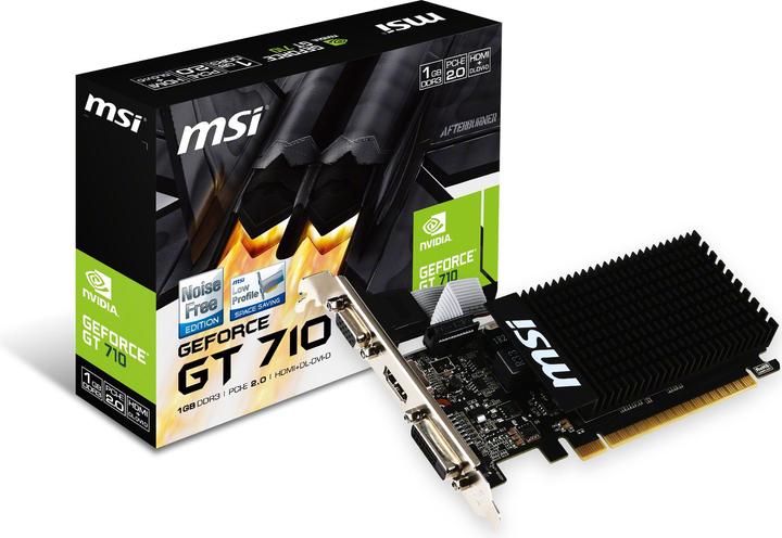 Actual product image MSI GeForce GT 710 (1 GB)
