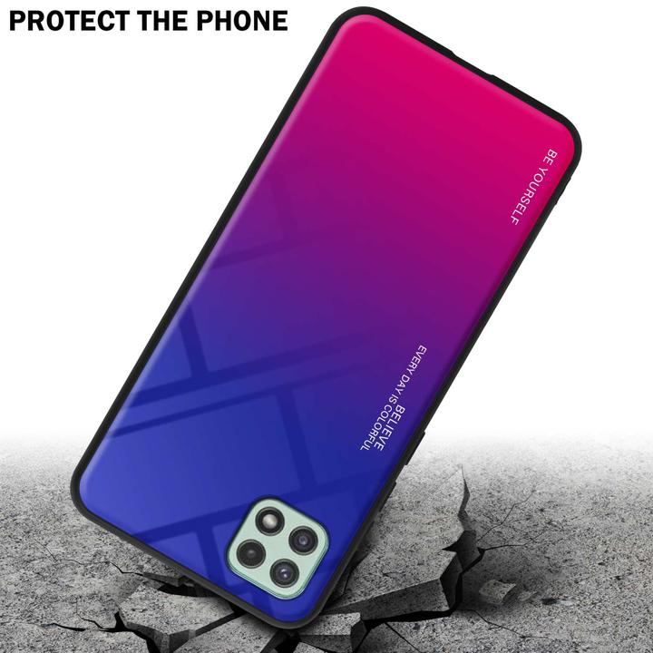 Actual product image Cadorabo TPU 2 colors glass envelope (Samsung Galaxy A22 5G)