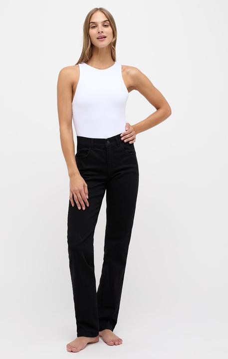 Actual product image Angels Dolly Jeans Sportiv Denim Straight Fit Black (W34/L30)