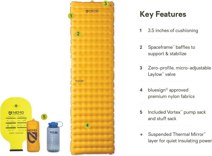 Actual product image Nemo Equipment Tensor Trail