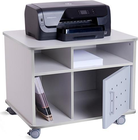 Image du produit Rocada Chariot de bureau gris 3 niveaux 72,0 x 59,0 x 57,5 cm