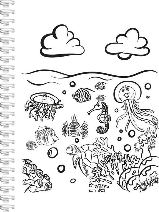 Immagine prodotto Topulo-Verlag:Libro da colorare sull'oceano per bambini