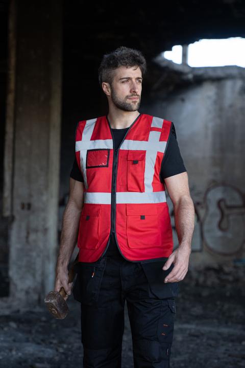 Immagine prodotto Korntex Gilet foderato ad alta visibilità (XL)