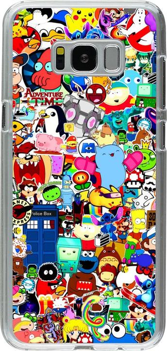 Produktbild PhoneLook Hülle transparent Mixed cartoons (Samsung Galaxy S8+)