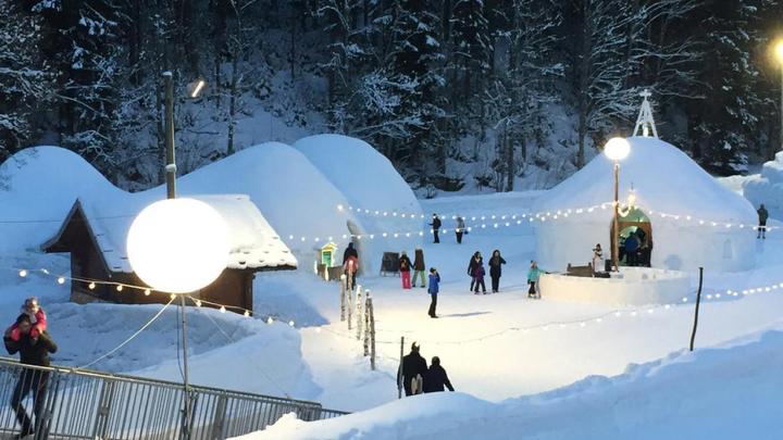 Produktbild Gutschein, Fondue Menü im Iglu