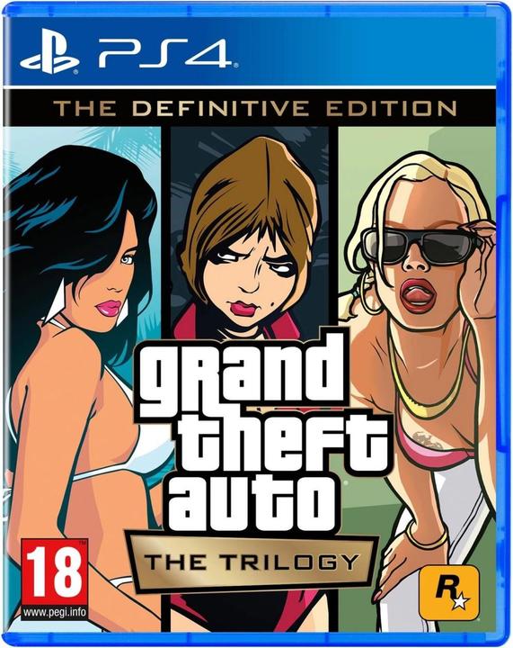 Produktbild Rockstar Grand Theft Auto: The Trilogy - The Definitive Edition (PS4, DE)