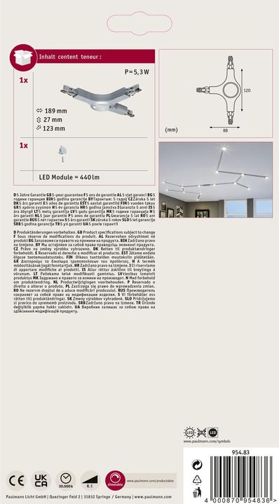 Produktbild Paulmann URail LED T-Verbinder